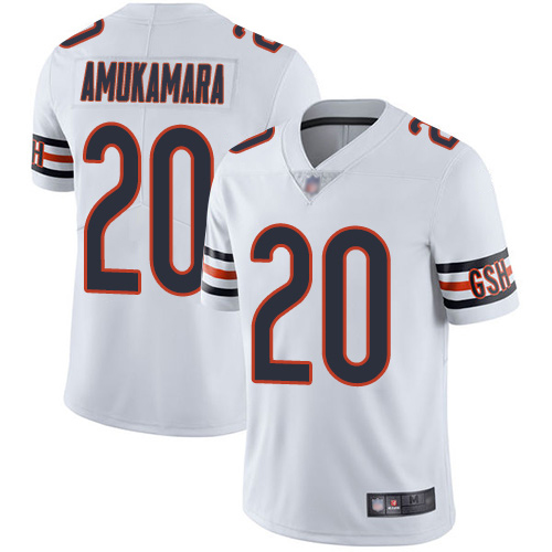 Chicago Bears Limited White Men Prince Amukamara Road Jersey NFL Football #20 Vapor Untouchable->youth nfl jersey->Youth Jersey